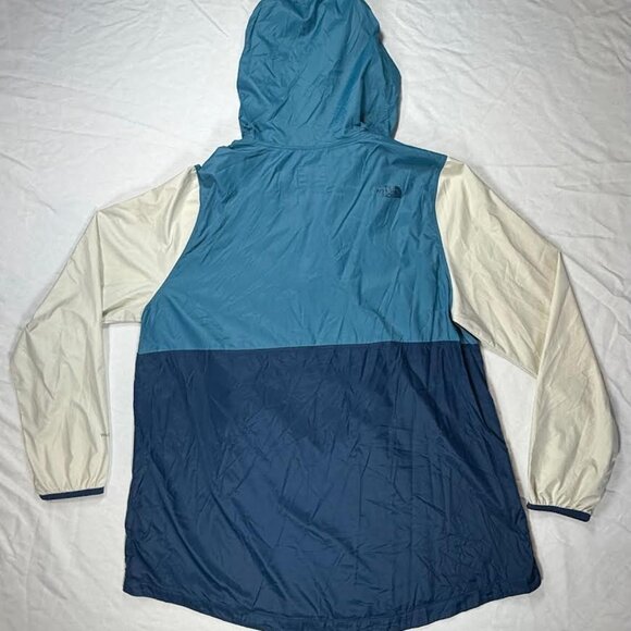 The North Face Fanorak 20 Anorak Women's 1/4 Zip Tri-Tone Blue/Ivory Size Large - Picture 9 of 14